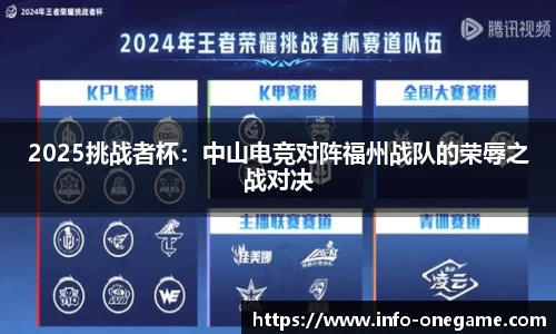 2025挑战者杯：中山电竞对阵福州战队的荣辱之战对决